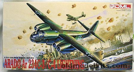 DML 1/72 Arado Ar-234 C-3 / C-4 Lightning, 5004 plastic model kit